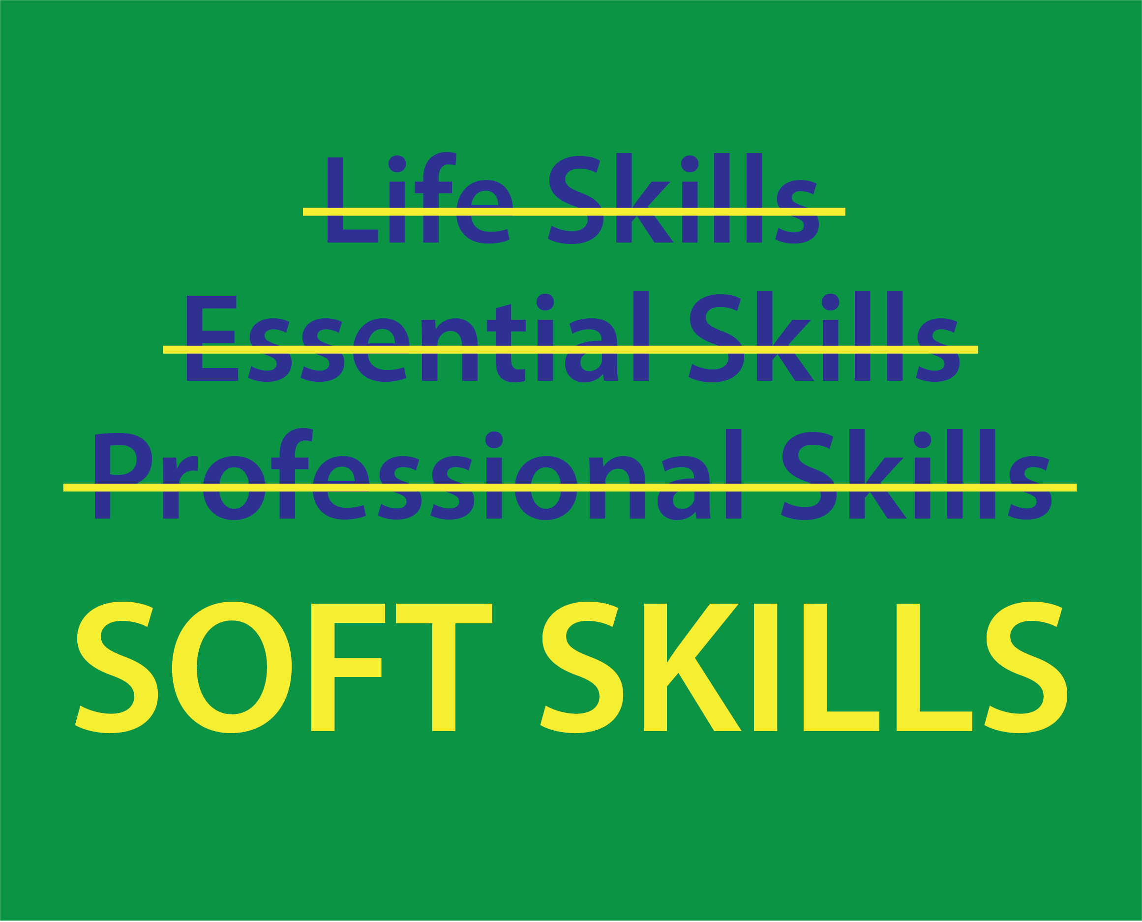 Soft Skills vs Life, Essential and Professional Skill Labels | BizzyB, Bizgenics Foundation